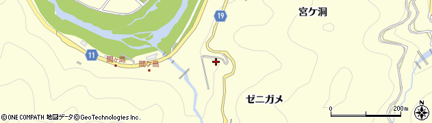 愛知県豊田市小渡町（ゼニガメ）周辺の地図