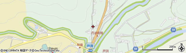 京都府福知山市三和町芦渕899周辺の地図