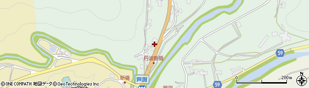 京都府福知山市三和町芦渕910周辺の地図