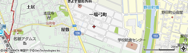 愛知県清須市一場弓町132周辺の地図