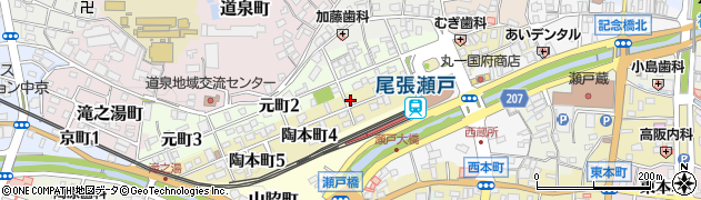 和布堂周辺の地図