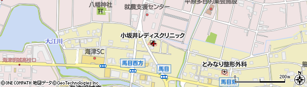 小坂井レディスクリニック周辺の地図