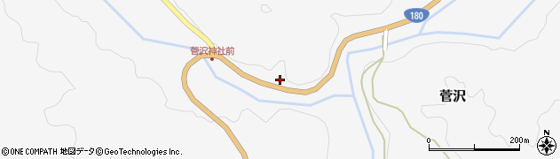 鳥取県日野郡日南町菅沢776周辺の地図