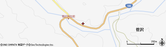 鳥取県日野郡日南町菅沢772周辺の地図