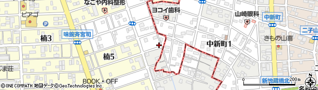 愛知県名古屋市北区楠味鋺3丁目3104周辺の地図