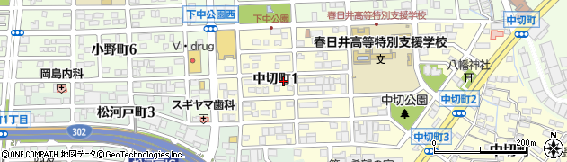 勝川ランドリー工場周辺の地図