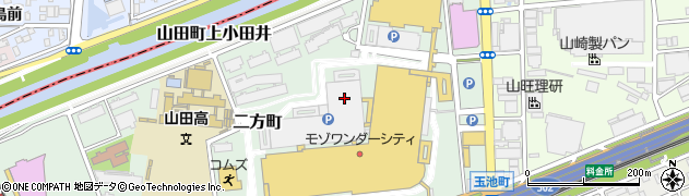 愛知県名古屋市西区二方町周辺の地図