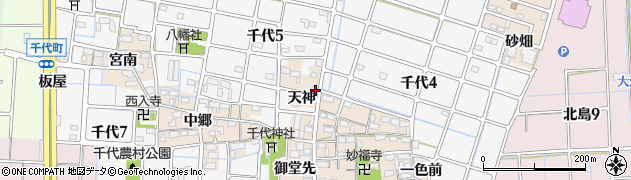 愛知県稲沢市千代町東丁畑104周辺の地図