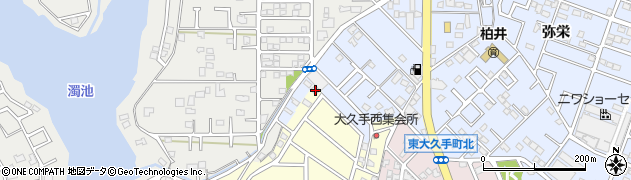愛知県尾張旭市大久手町中松原5周辺の地図