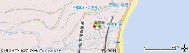 神奈川県小田原市石橋周辺の地図