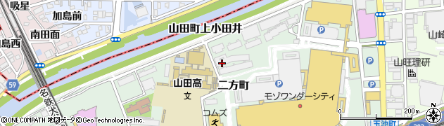 愛知県名古屋市西区二方町41周辺の地図