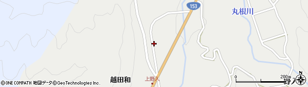 愛知県豊田市野入町（横苗代）周辺の地図