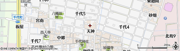 愛知県稲沢市千代町東丁畑113周辺の地図