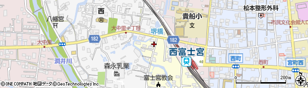 静岡県富士宮市泉町32周辺の地図
