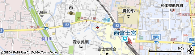 静岡県富士宮市泉町27周辺の地図