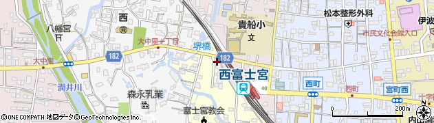 静岡県富士宮市泉町118周辺の地図