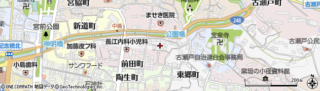 愛知県瀬戸市杉塚町周辺の地図