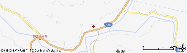 鳥取県日野郡日南町菅沢829周辺の地図