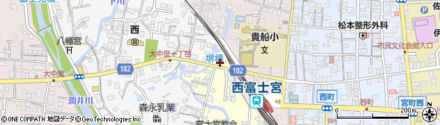 静岡県富士宮市泉町5周辺の地図