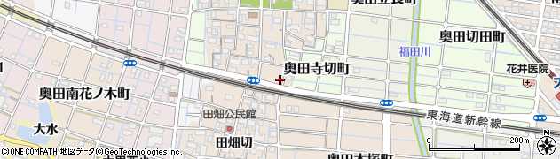 愛知県稲沢市奥田町城戸切6635周辺の地図