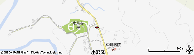 千葉県夷隅郡大多喜町小沢又488周辺の地図