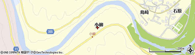 愛知県豊田市小渡町（小柳）周辺の地図