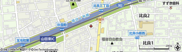 妙道寺周辺の地図