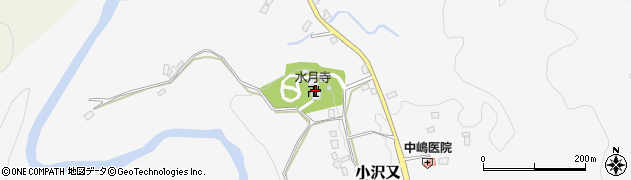 水月寺周辺の地図