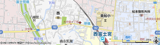株式会社岳南不動産周辺の地図