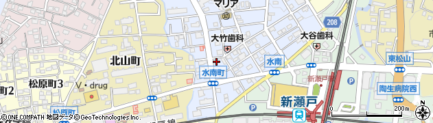 愛知県瀬戸市水南町131周辺の地図