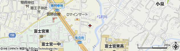 静岡県富士宮市東阿幸地804周辺の地図