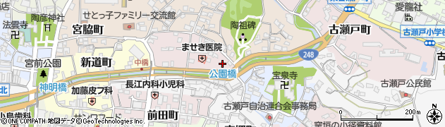 瀬戸刎田郵便局 ＡＴＭ周辺の地図