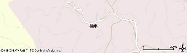 愛知県豊田市万町町（柿平）周辺の地図