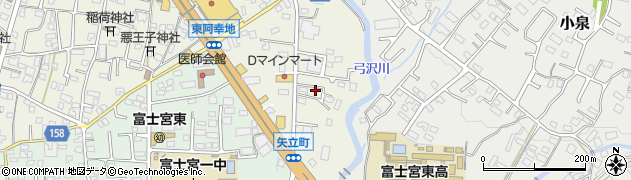 静岡県富士宮市東阿幸地786周辺の地図
