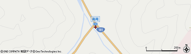 鳥取県日野郡日野町高尾233周辺の地図