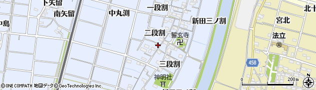 愛知県稲沢市祖父江町三丸渕二段割24周辺の地図