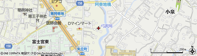 静岡県富士宮市東阿幸地778周辺の地図
