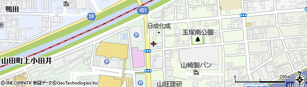愛知県名古屋市西区玉池町152周辺の地図