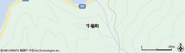 愛知県豊田市牛地町周辺の地図