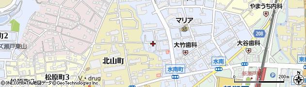 愛知県瀬戸市水南町146周辺の地図