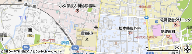 富士宮貴船郵便局 ＡＴＭ周辺の地図