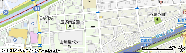 愛知県名古屋市西区玉池町328周辺の地図