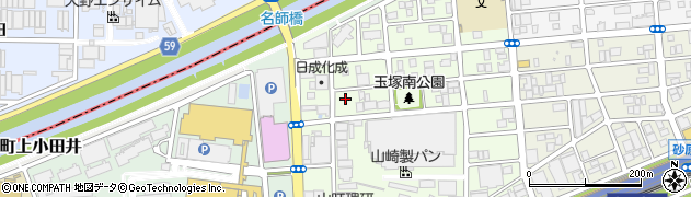 愛知県名古屋市西区玉池町180周辺の地図