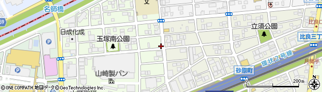 愛知県名古屋市西区玉池町320周辺の地図