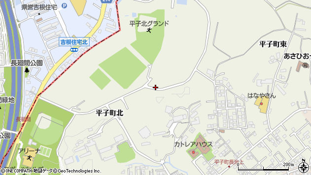 〒488-0875 愛知県尾張旭市平子町北の地図