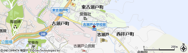 愛知県瀬戸市東古瀬戸町45周辺の地図