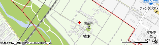 滋賀県犬上郡多賀町猿木229周辺の地図