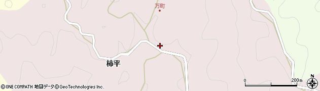 愛知県豊田市万町町餅形周辺の地図