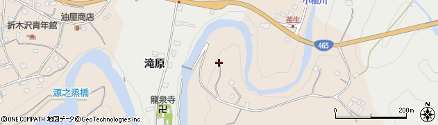 千葉県君津市釜生187周辺の地図