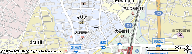 愛知県瀬戸市水南町79周辺の地図